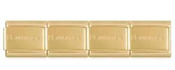 Nomination Composable Gold Matt Finish Link