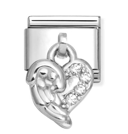Nomination Composable Classic Angel Wings Charm