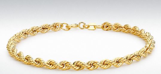 9ct Yellow Gold HardWear Small Link Bracelet