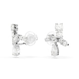 Swarovski Matrix Clip Ergs CRY/RHS Earrings