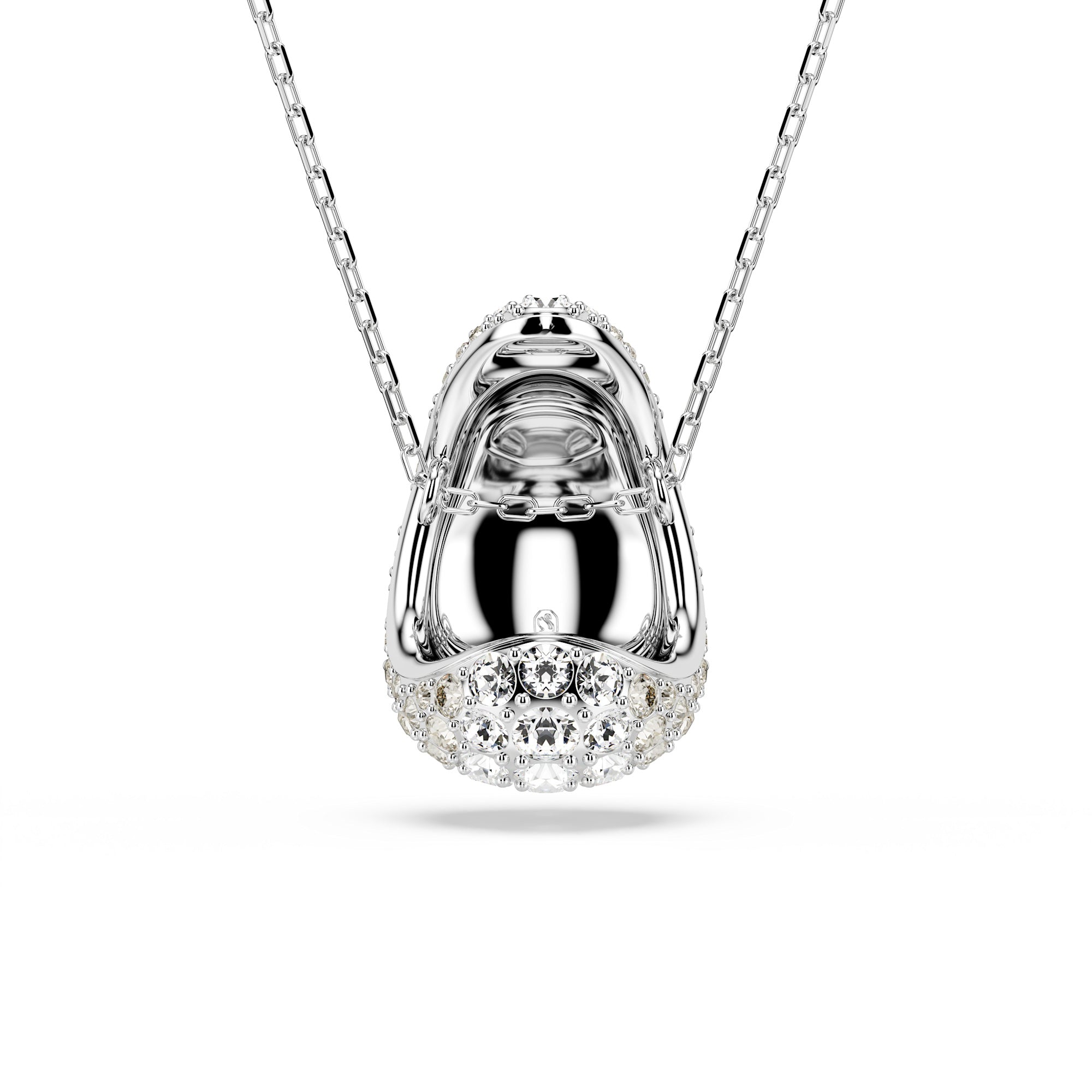 Swarovski Sublima Pendant - Rhodium Plated - White