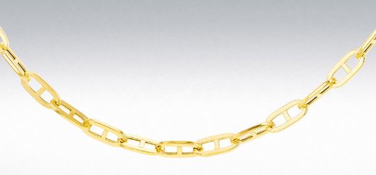 9ct Yellow Gold Small Square Rambo Chain