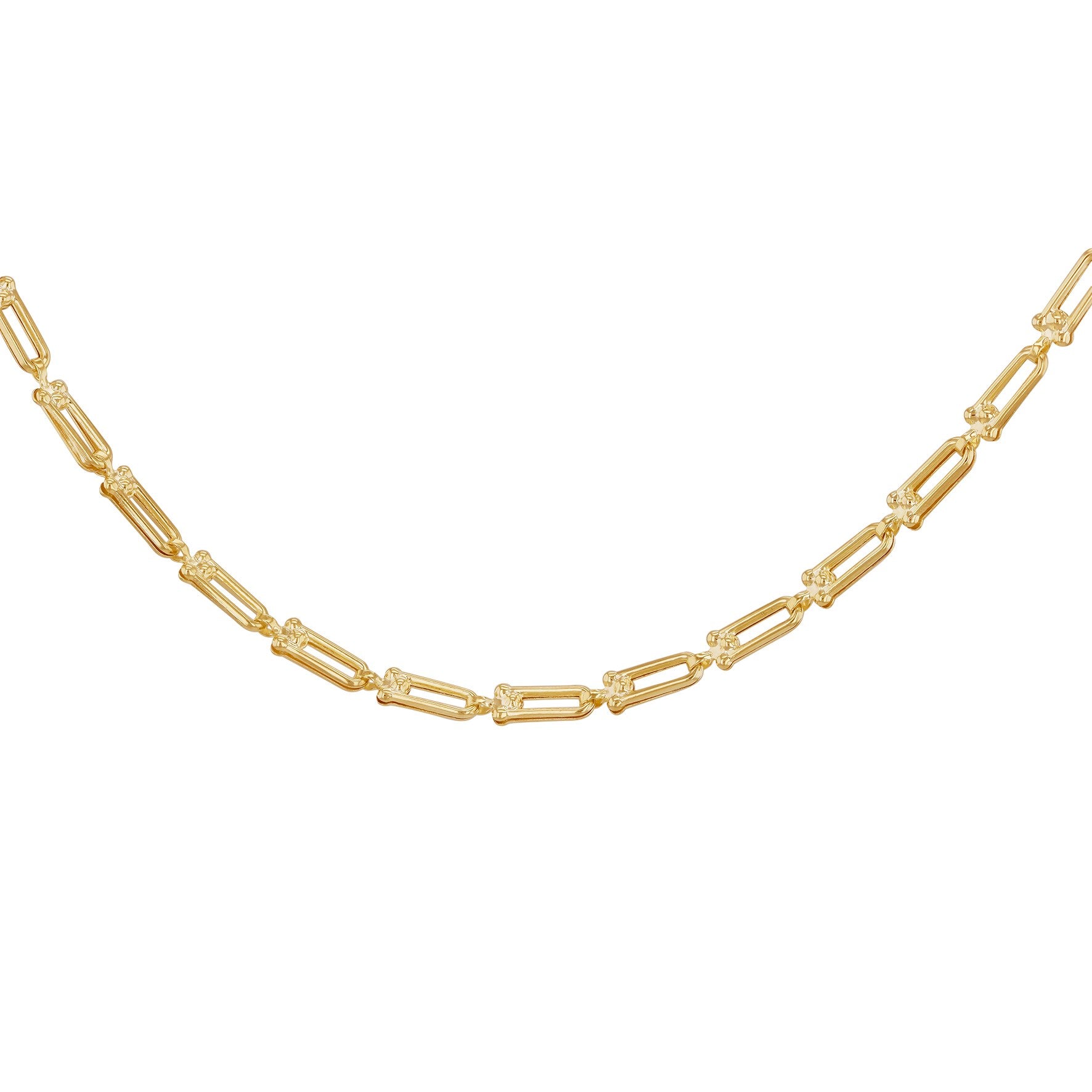 9ct Yellow Gold HardWear Small Link Necklace