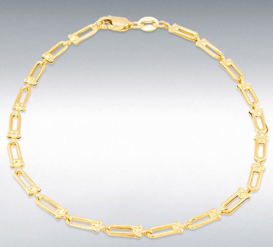 9ct Yellow Gold HardWear Small Link Bracelet