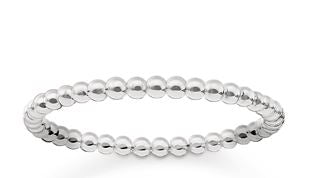 Thomas Sabo Sterling Silver Beaded Ring