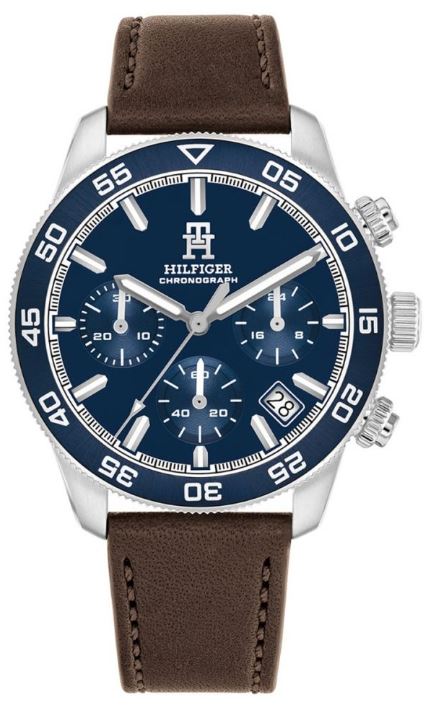 Tommy Hilfiger Mens TH85 Chronograph Blue 41mm watch