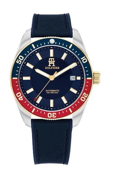 Tommy Hilfiger Mens TH85 Automatic Blue 40 mm watch Watch