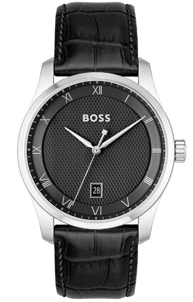 BOSS Mens Principle Black 41mm Watch