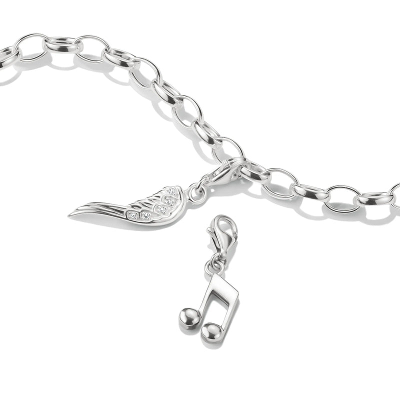 Thomas Sabo Silver Angel Wings Charm