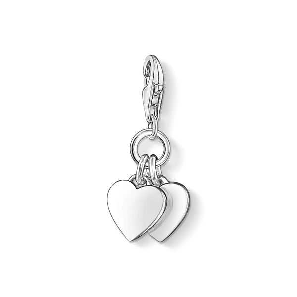 Thomas Sabo Silver Hearts Charm