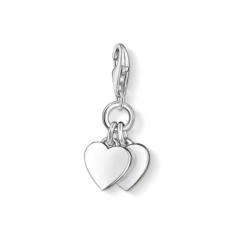 Thomas Sabo Silver Hearts Charm