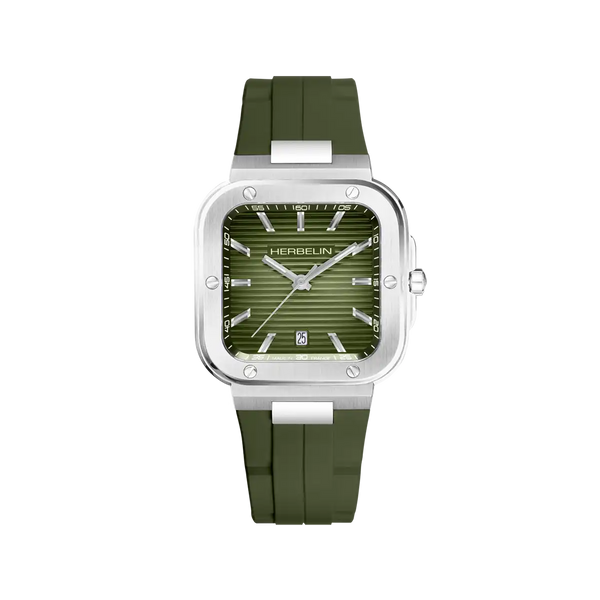 Herbelin Gents Cap Camarat Green 39mm watch