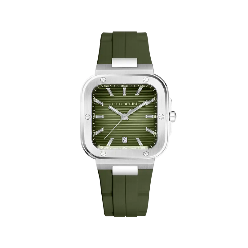 Herbelin Gents Cap Camarat Green 39mm watch