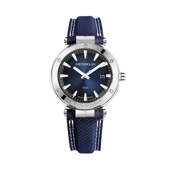 Herbelin Gents Newport Blue 40.50mm watch