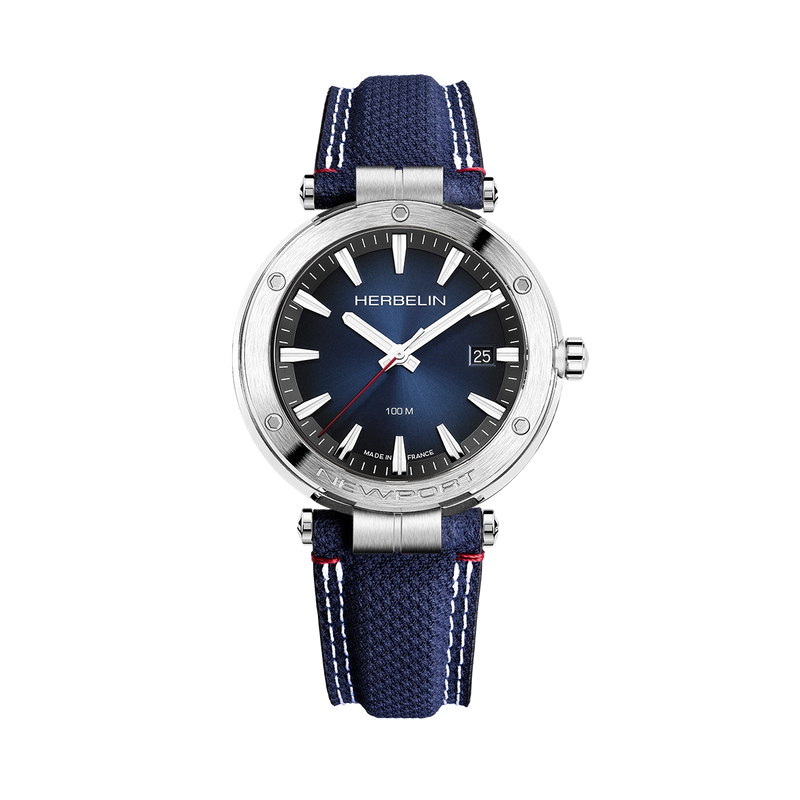 Herbelin Gents Newport Blue 40.50mm watch