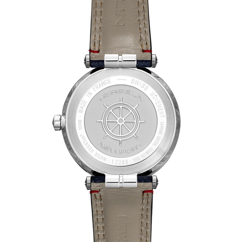 Herbelin Gents Newport Blue 40.50mm watch