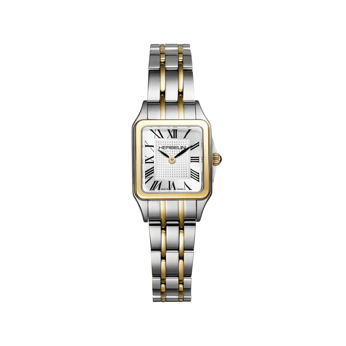Herbelin Ladies Mini Luna White And Silver 18.6x20mm watch