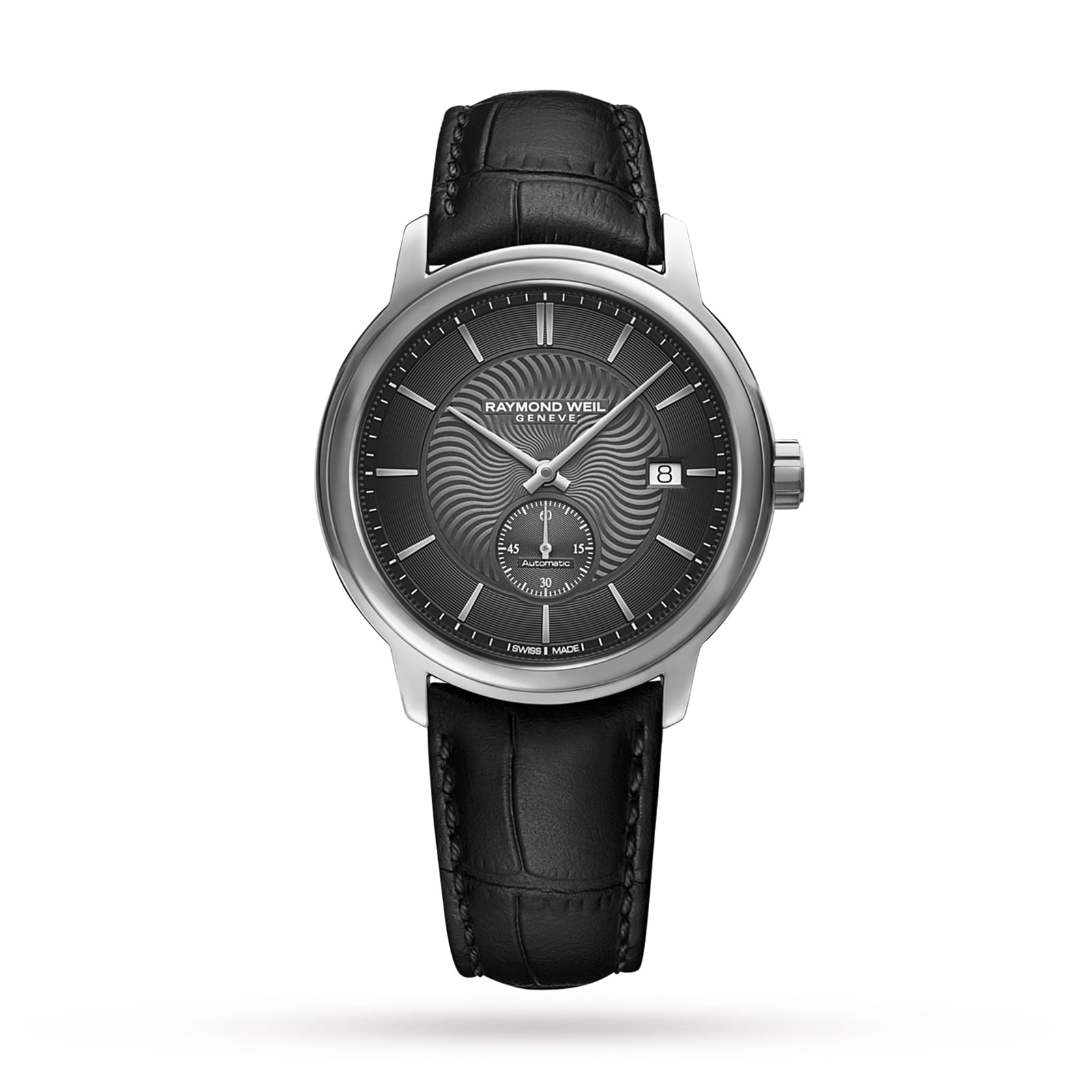 Maestro Automatic 40 mm Mens Watch Grey Dial Small Seconds Watch