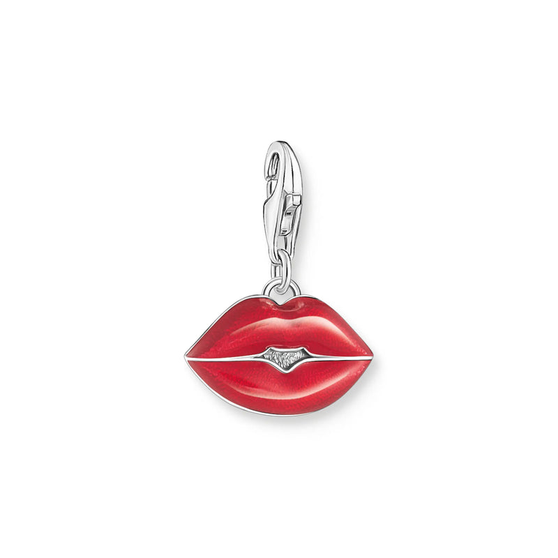 Thomas Sabo Blackened Silver Pout Charm