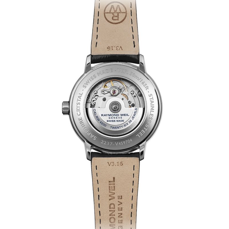 Maestro Automatic 40 mm Mens Watch Silver Dial Blue Hands Watch