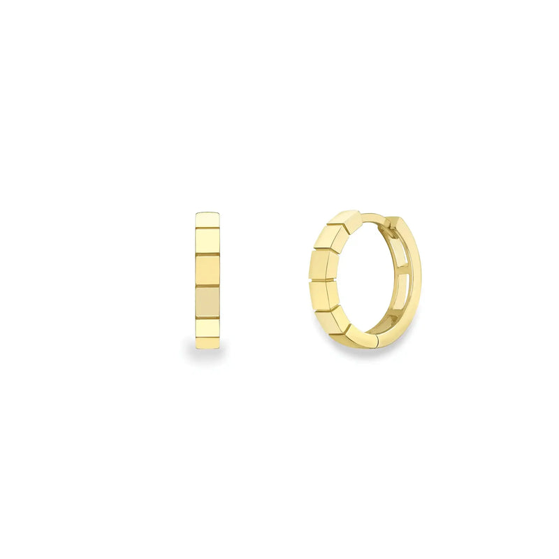 9ct Yellow Gold Huggie Earrings