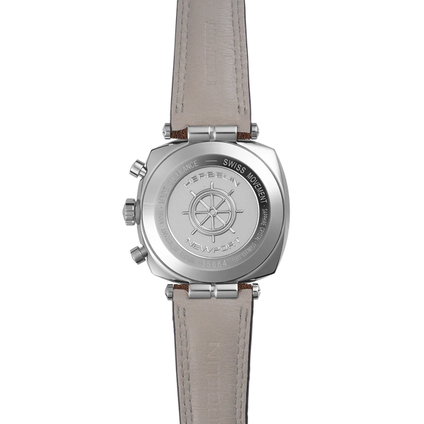 Herbelin Gents Newport Héritage Chronograph Black 42mm watch