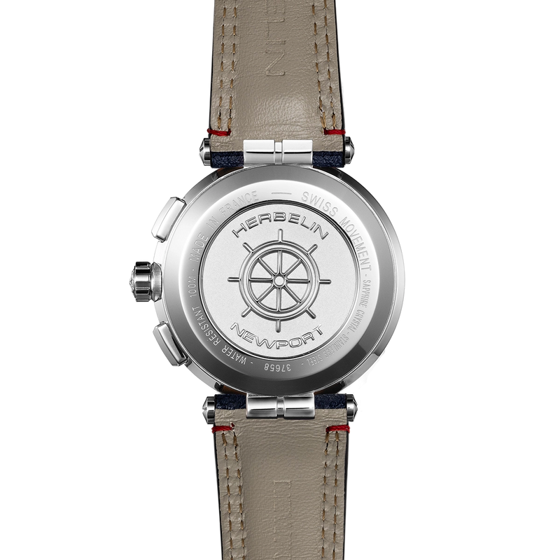 Herbelin Gents Newport Chronograph Blue 40.50mm watch