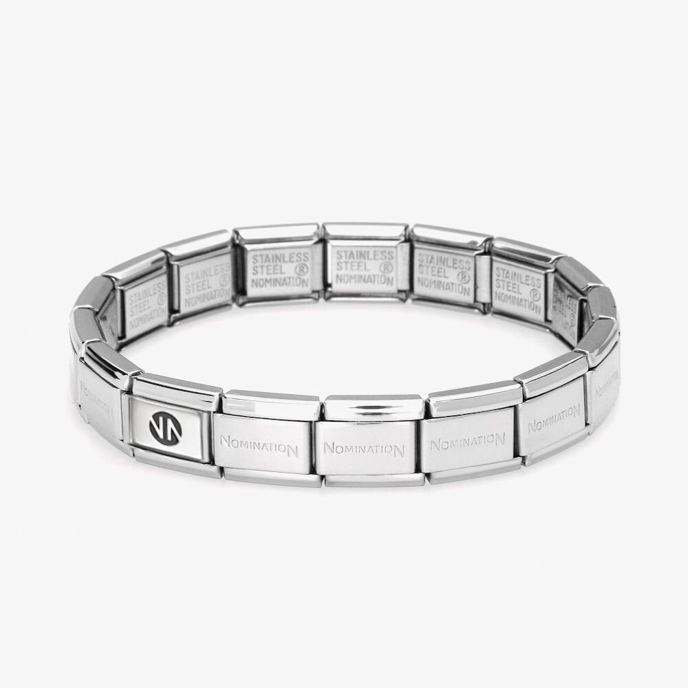 Nomination Classic Stainless Steel Base Bracelet - 18 Composable Links