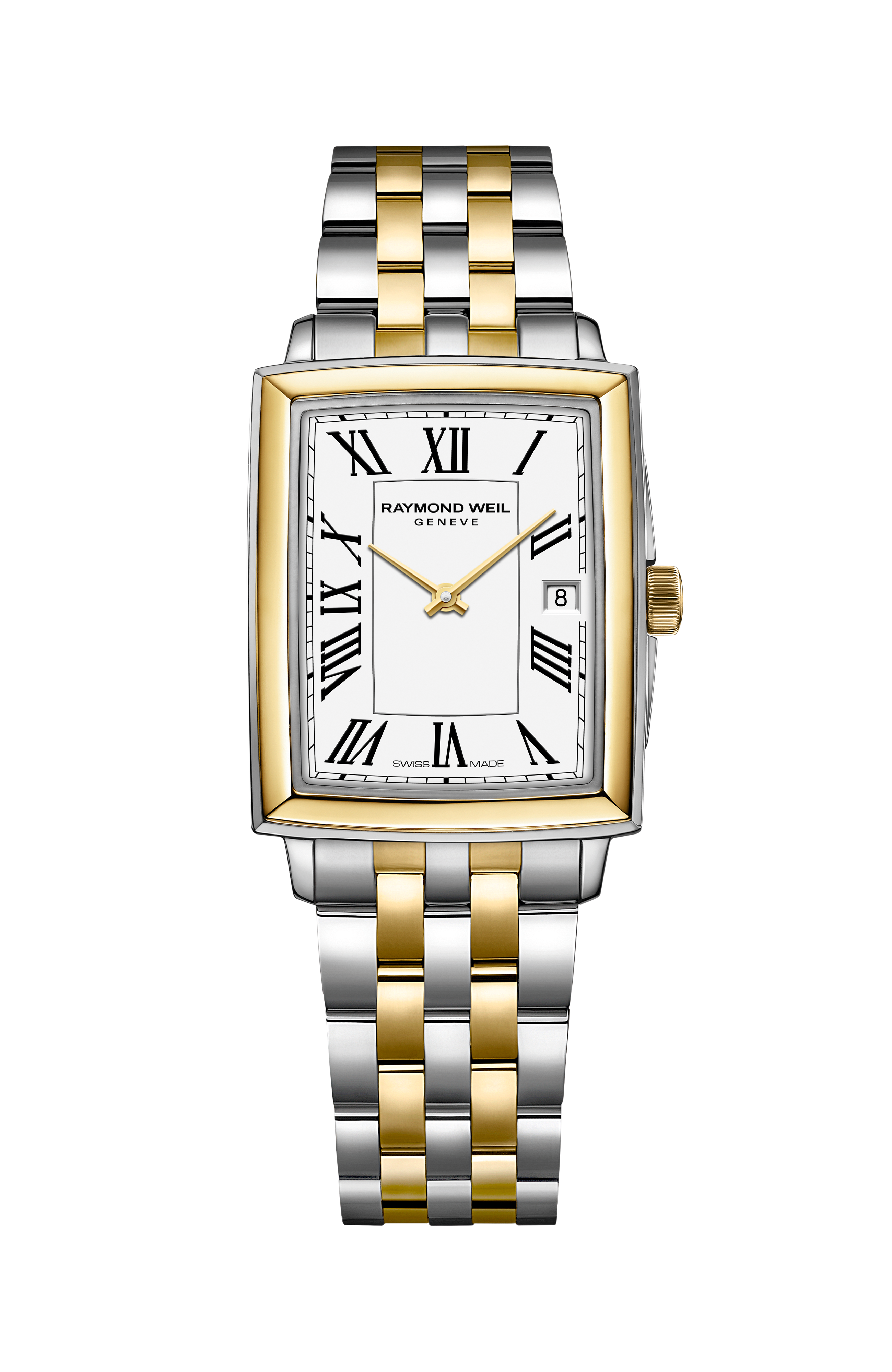 Raymond Weil Toccata Ladies Two-Tone Rectangular Watch