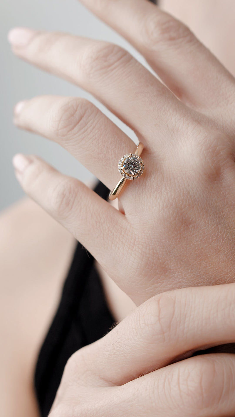 Ada Ring 0.41ct 18K Yellow Gold