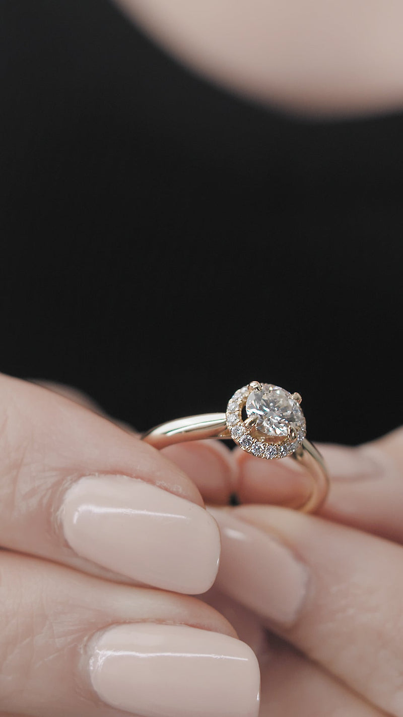 Ada Ring 0.41ct 18K Yellow Gold