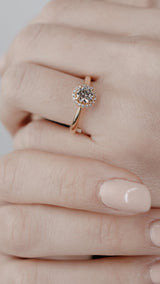 Ada Ring 0.41ct 18K Yellow Gold