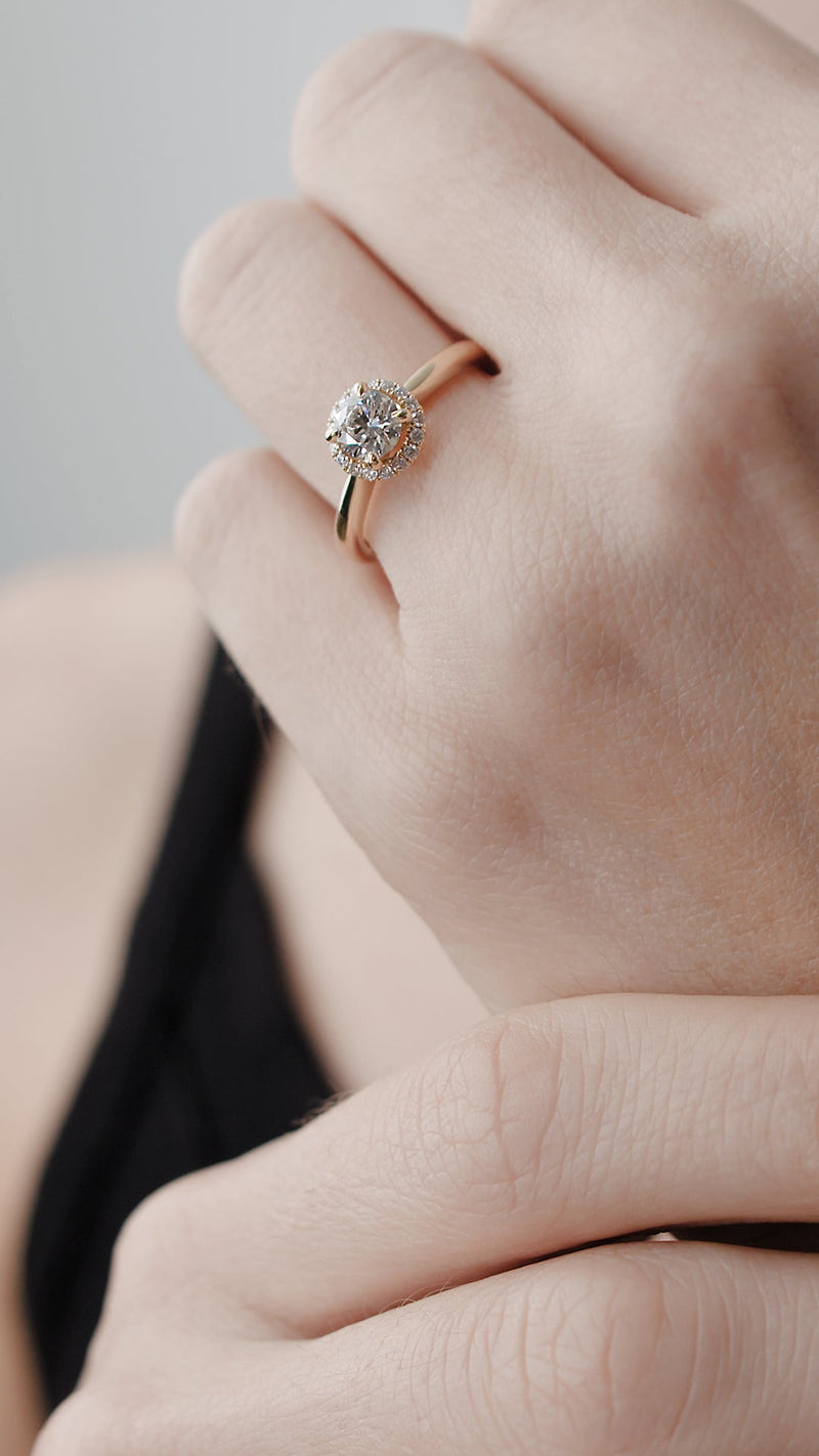 Ada Ring 0.41ct 18K Yellow Gold
