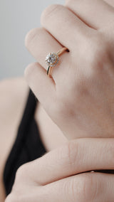 Ada Ring 0.41ct 18K Yellow Gold