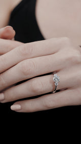 Aria Ring 1.53ct 18K White Gold