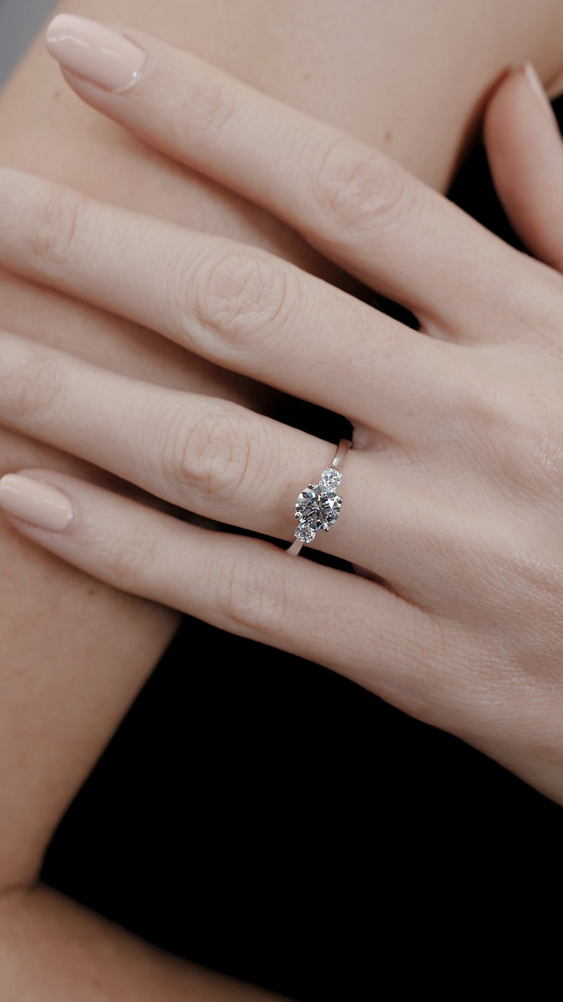 Aria Ring 1.53ct 18K White Gold