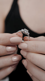 Aria Ring 1.53ct 18K White Gold