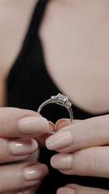 Aria Ring 1.53ct 18K White Gold