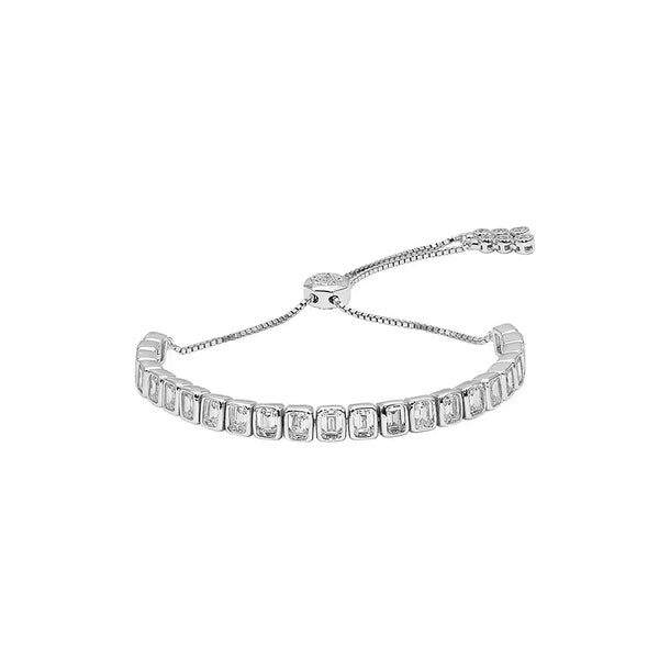 Cassidy Bracelet White Gold Plated