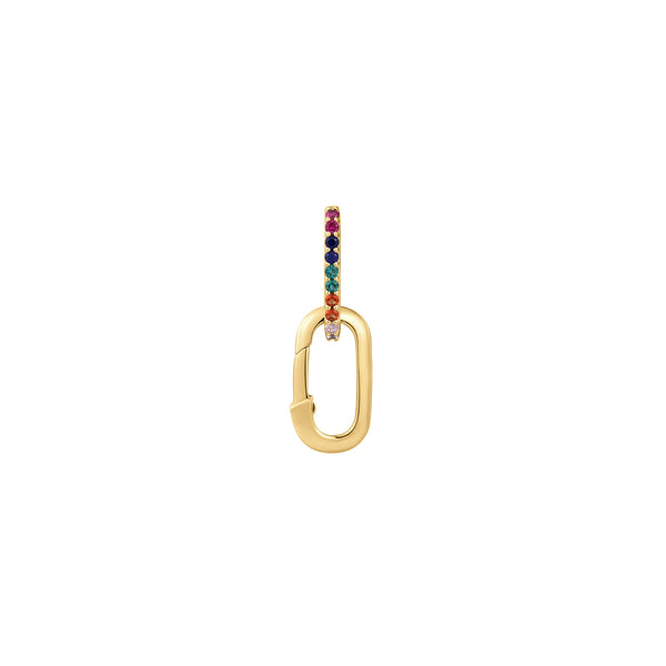 Ania Haie Shiny Gold Gold Rainbow Charm Connector