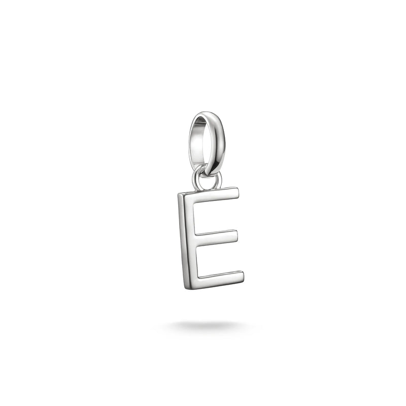 Thomas Sabo Silver Letter E Charm