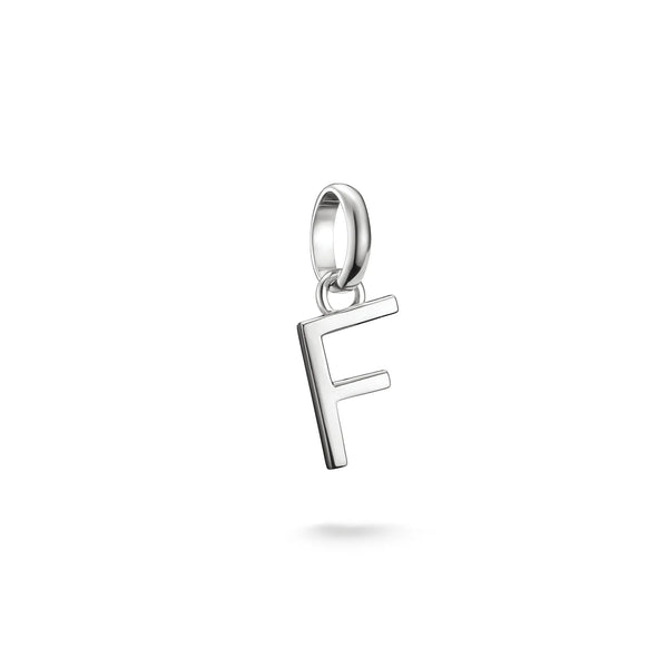 Thomas Sabo Silver Letter F Charm