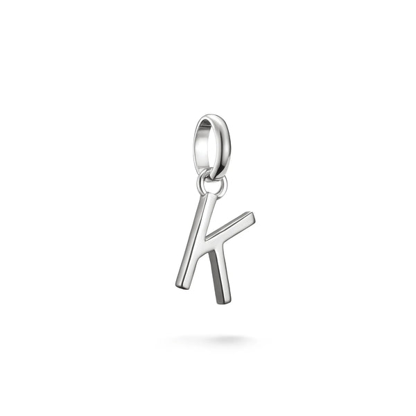 Thomas Sabo Silver Letter K Charm