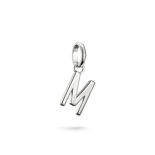 Thomas Sabo Silver Letter M Charm