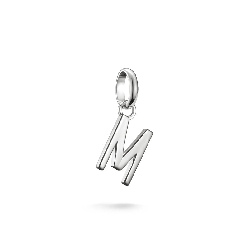 Thomas Sabo Silver Letter M Charm