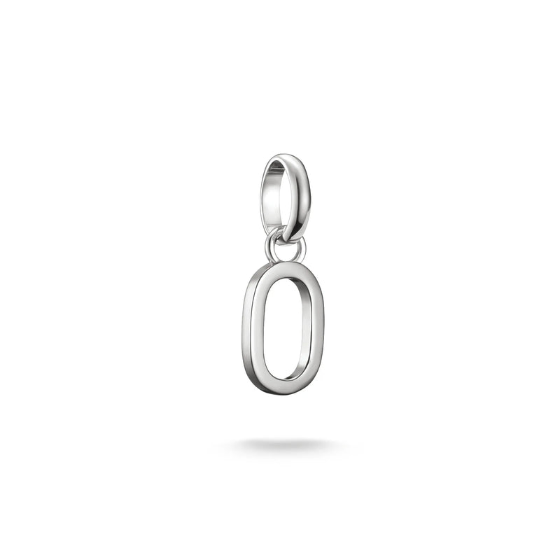 Thomas Sabo Silver Letter O Charm