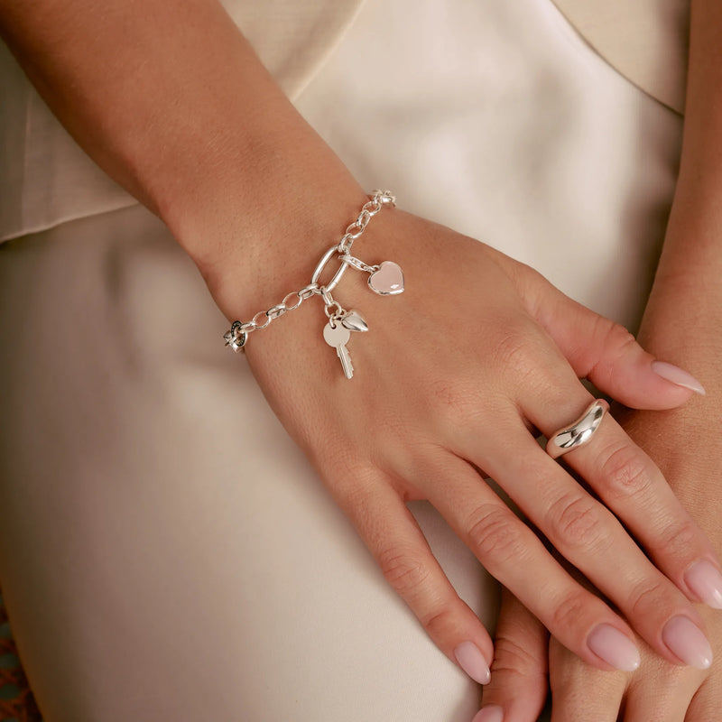 Thomas Sabo Silver Key to the Heart Charm