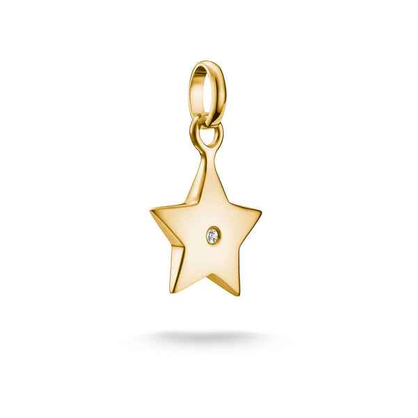 Thomas Sabo Gold-Plated Star of Hope Charm