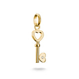 Thomas Sabo Gold-Plated Love Key Charm