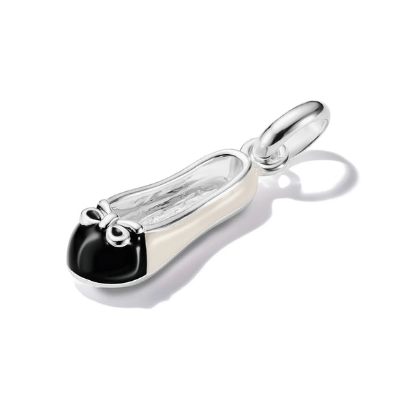 Thomas Sabo Silver and Enamel Ballerina Charm